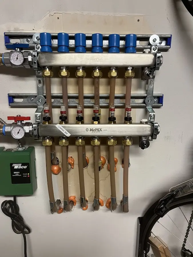 Plumber performing Leak Detection at a residential property in Columbine